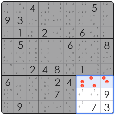 hidden triples in sudoku